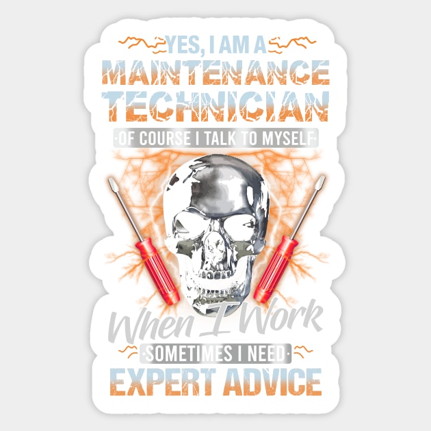 Maintenance Technician Sticker by maynhanhvai